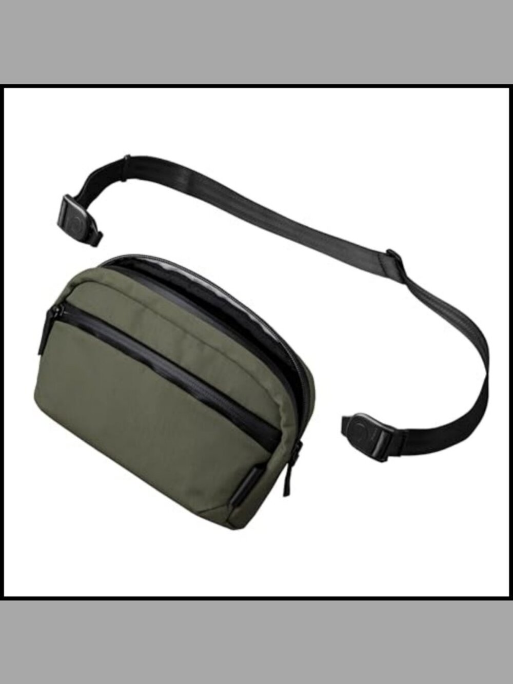 Crossbody Sling Bag EDC Travel Shoulder Bag 1L